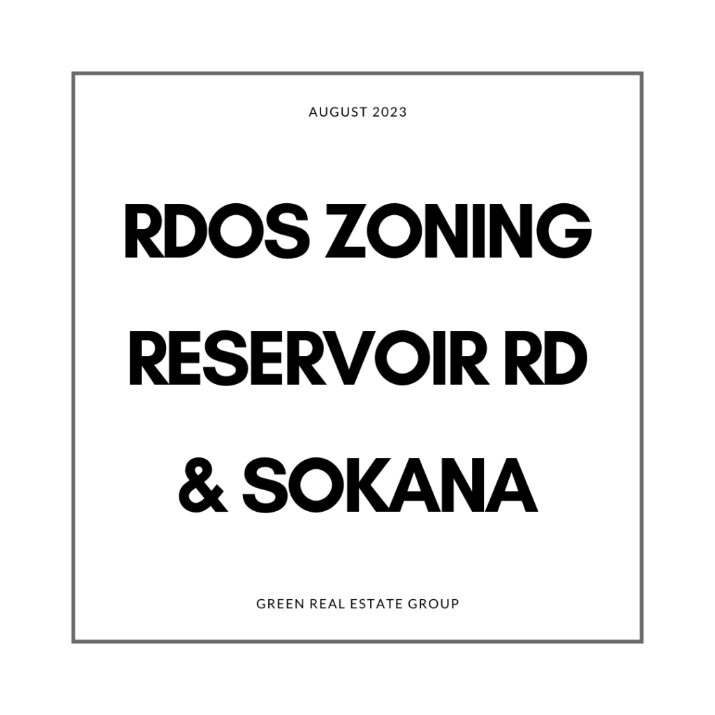 RDOS Zoning Reservoir Rd & Sokana - Green Real Estate Group logo